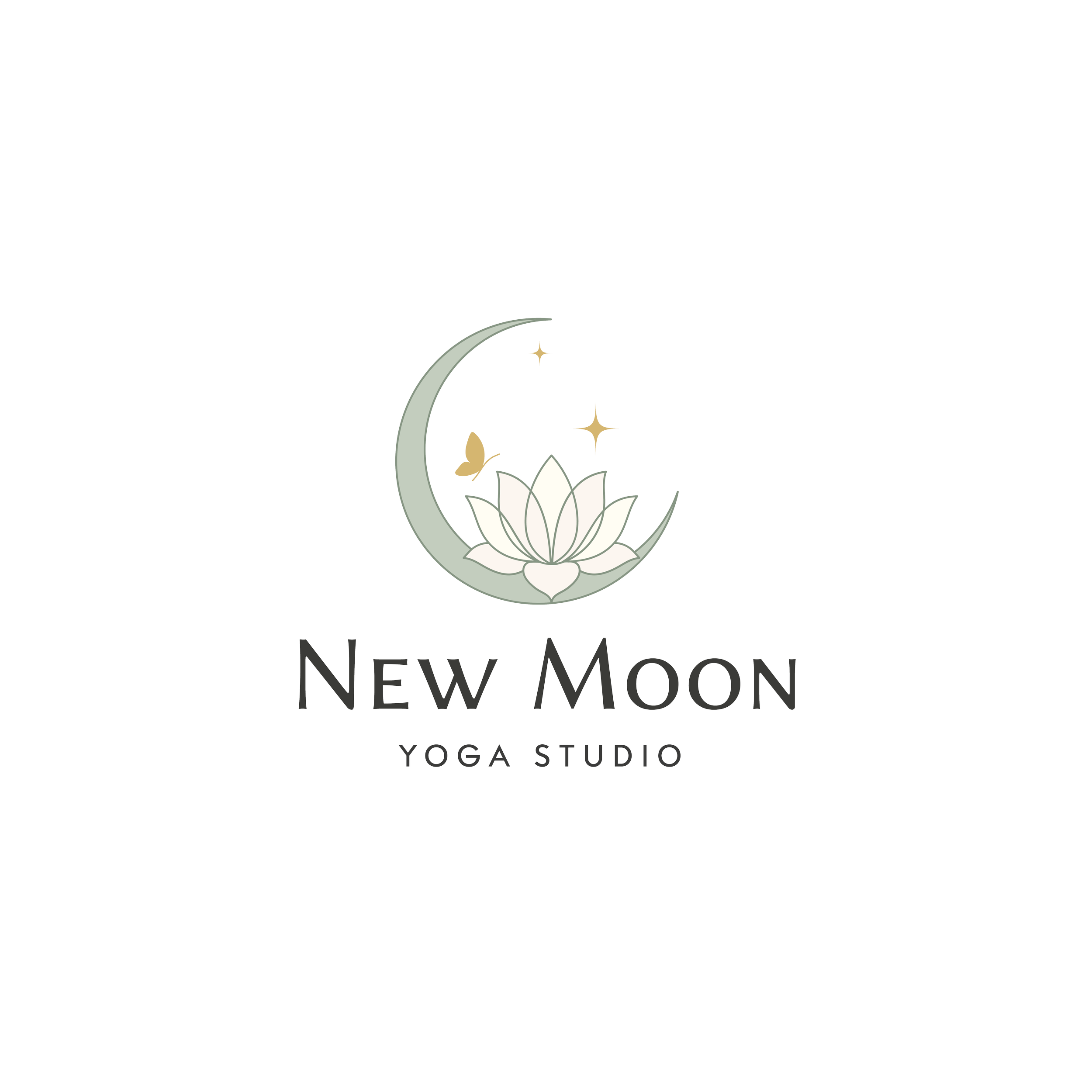 New Moon Yoga Studio logo